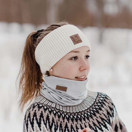 Headband Knit Ivory 