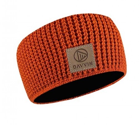 Laslettind Headband Knit Orange