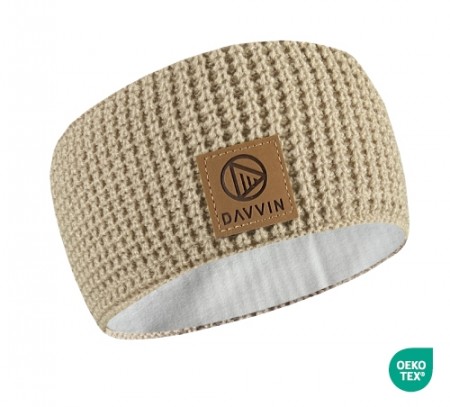Laslettind Headband Knit Natur