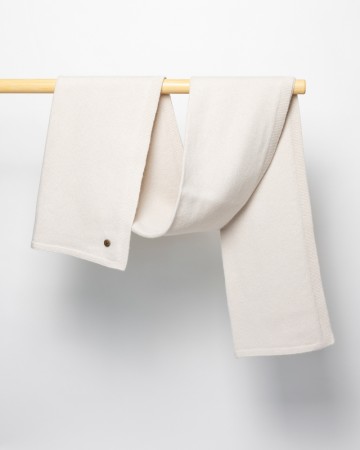 Skjerf Ingrid - Hvit Sand