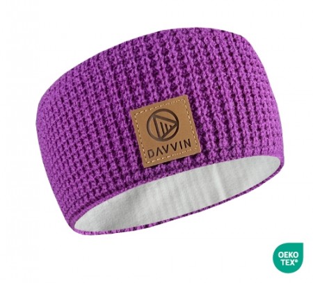 Laslettind Headband Knit Lilla