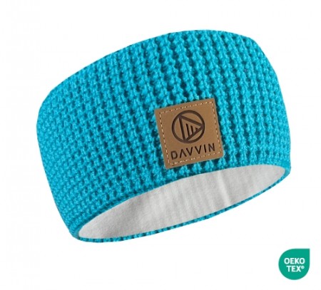 Laslettind Headband Knit Turkis