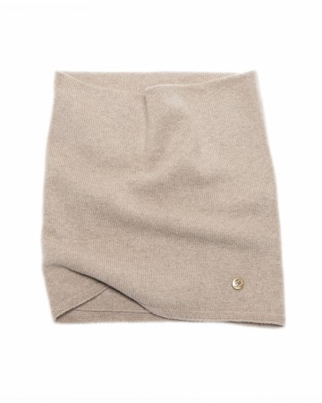 SIGRID HALS STOR - BEIGE