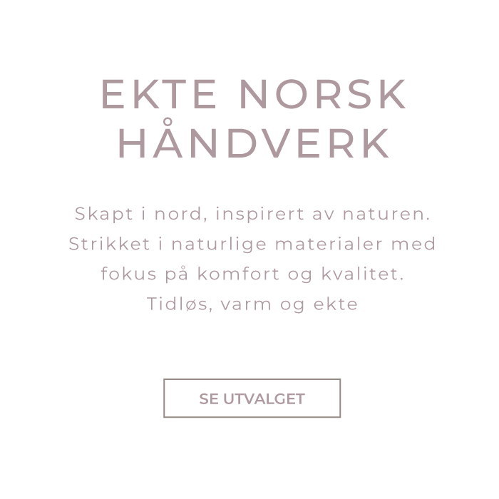 Ekte norsk håndverk