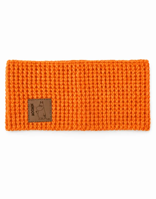 Moomin  Pannebånd Strikk - Orange
