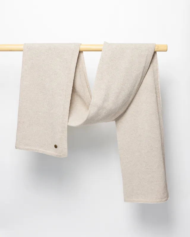 Ingrid skjerf / sjal - Lys Beige